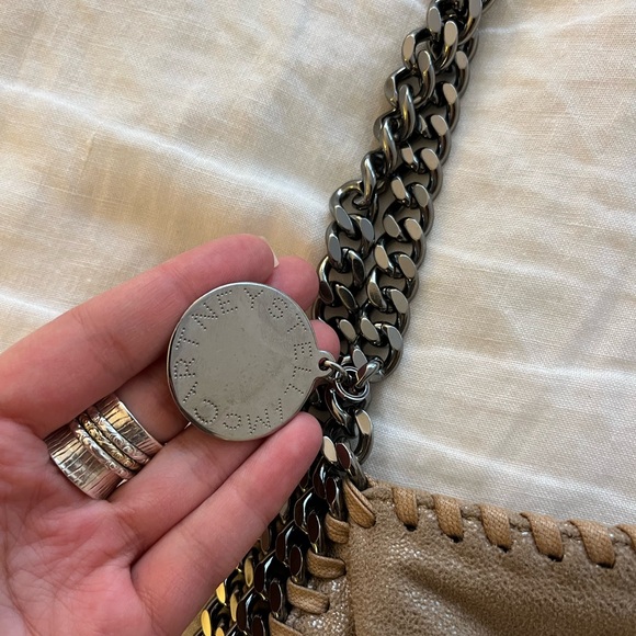 Stella McCartney vegetarian suede shoulder bag - Picture 3 of 9